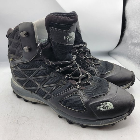 The North Face Mens 11.5 Black Ultra Extreme II Gore Tex Hiking Boots Outdoors - Picture 1 of 15